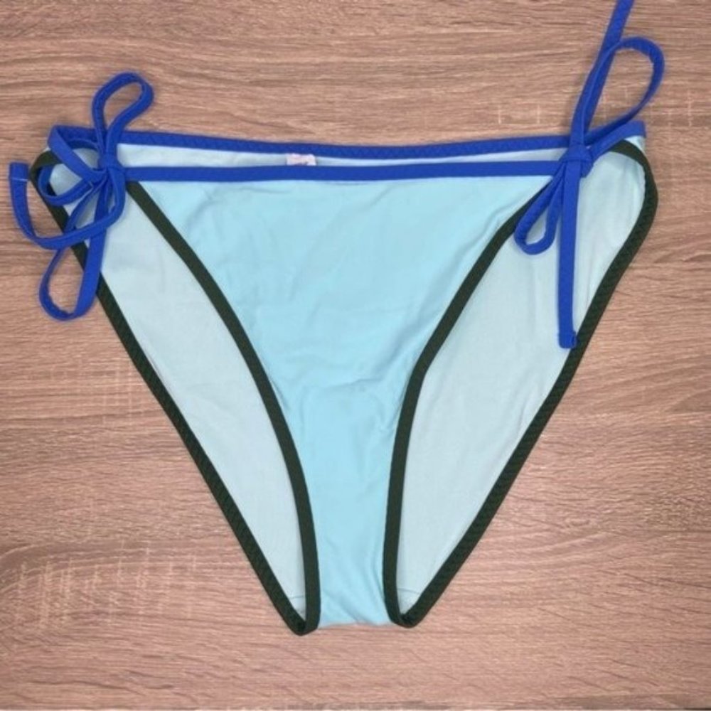 Aerie Blue Cheeky Bikini Bottom Size XXL NWOT